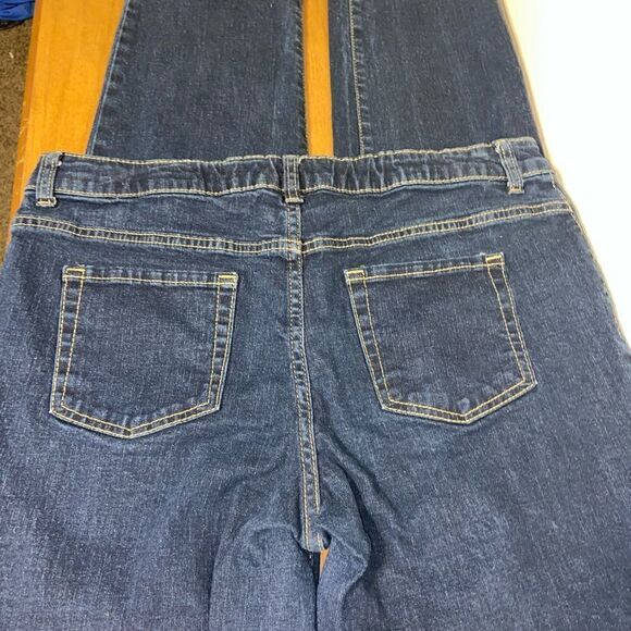 Cat and jack super strtch strait leg jeans size 16 - Picture 4 of 5